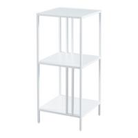 STANDREGAL Kumlinge - Weiß, Metall (35/80/35cm) - [en.casa]