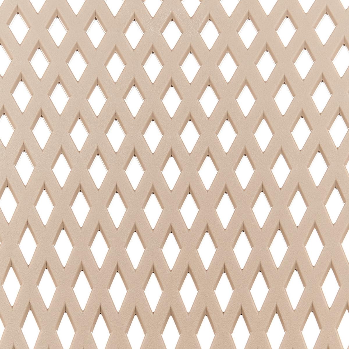 ESSZIMMERSTUHL 4er-Set Beige Hazelton - Beige/Braun, Kunststoff (46/84/54cm) - Beliani