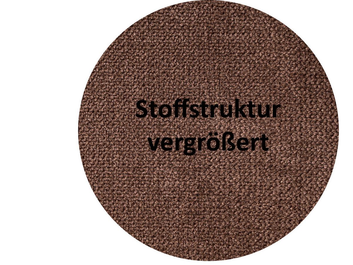 KISSENHÜLLE FarbTon Chenille-Haptik kaffe-braun 50/30 cm - Braun, Textil (30/50cm) - beties Heimtextil