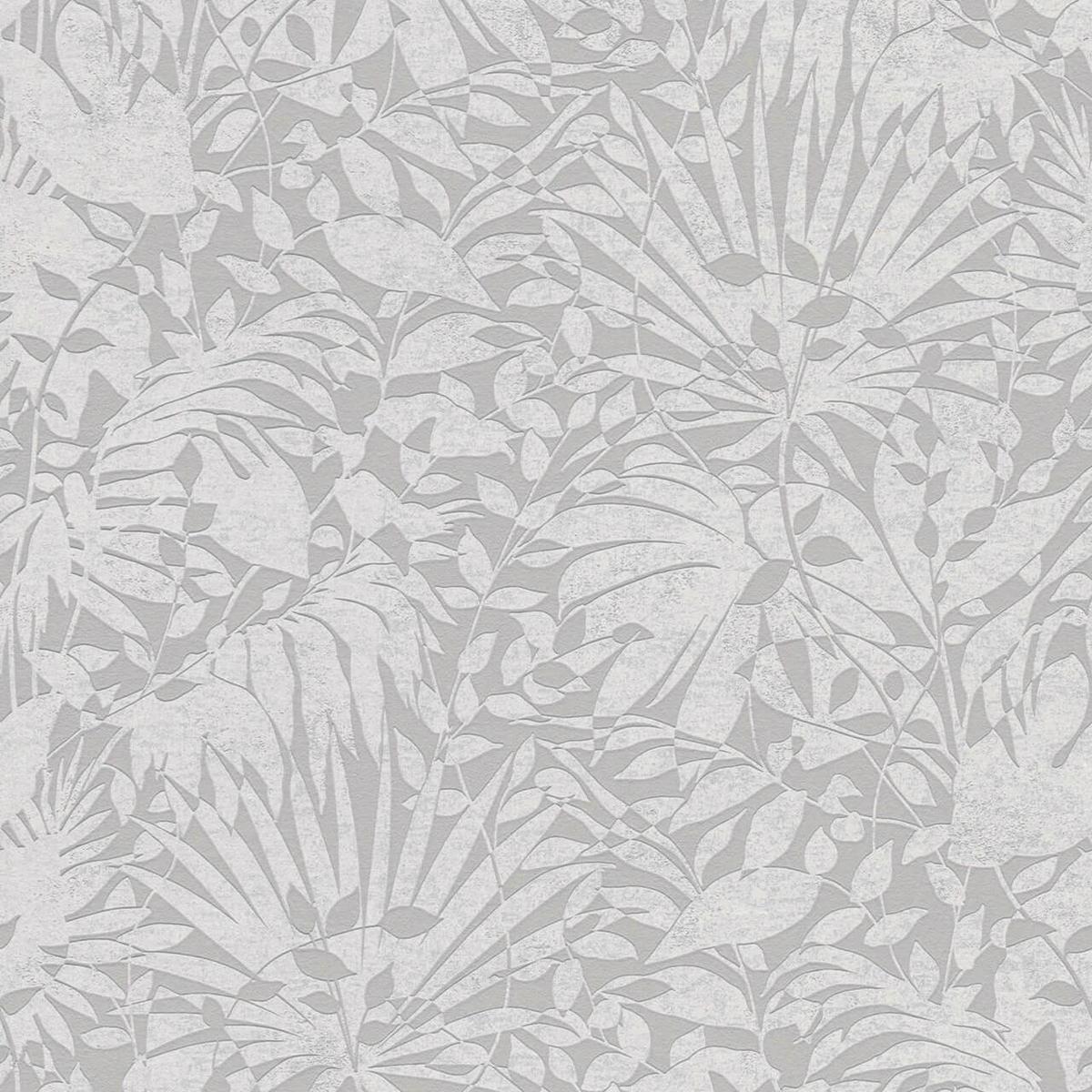 VLIESTAPETE Grau 53/1005 cm - Grau, Textil (53/1cm) - KUNSTLOFT