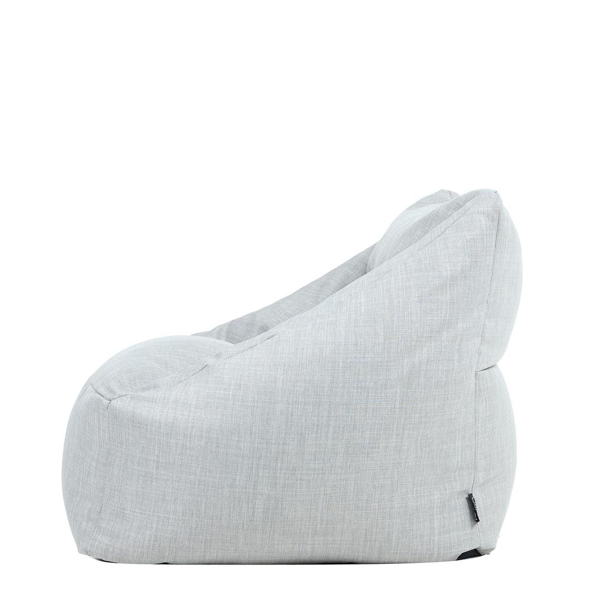 SITZSACK Outdoor-Sessel Natalia - Grau, Textil (97/35/84cm) - icon