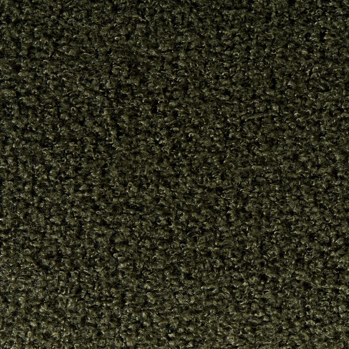 POUF Bouclé Grün Chilly - Goldfarben, Metall (42/41/42cm) - Beliani