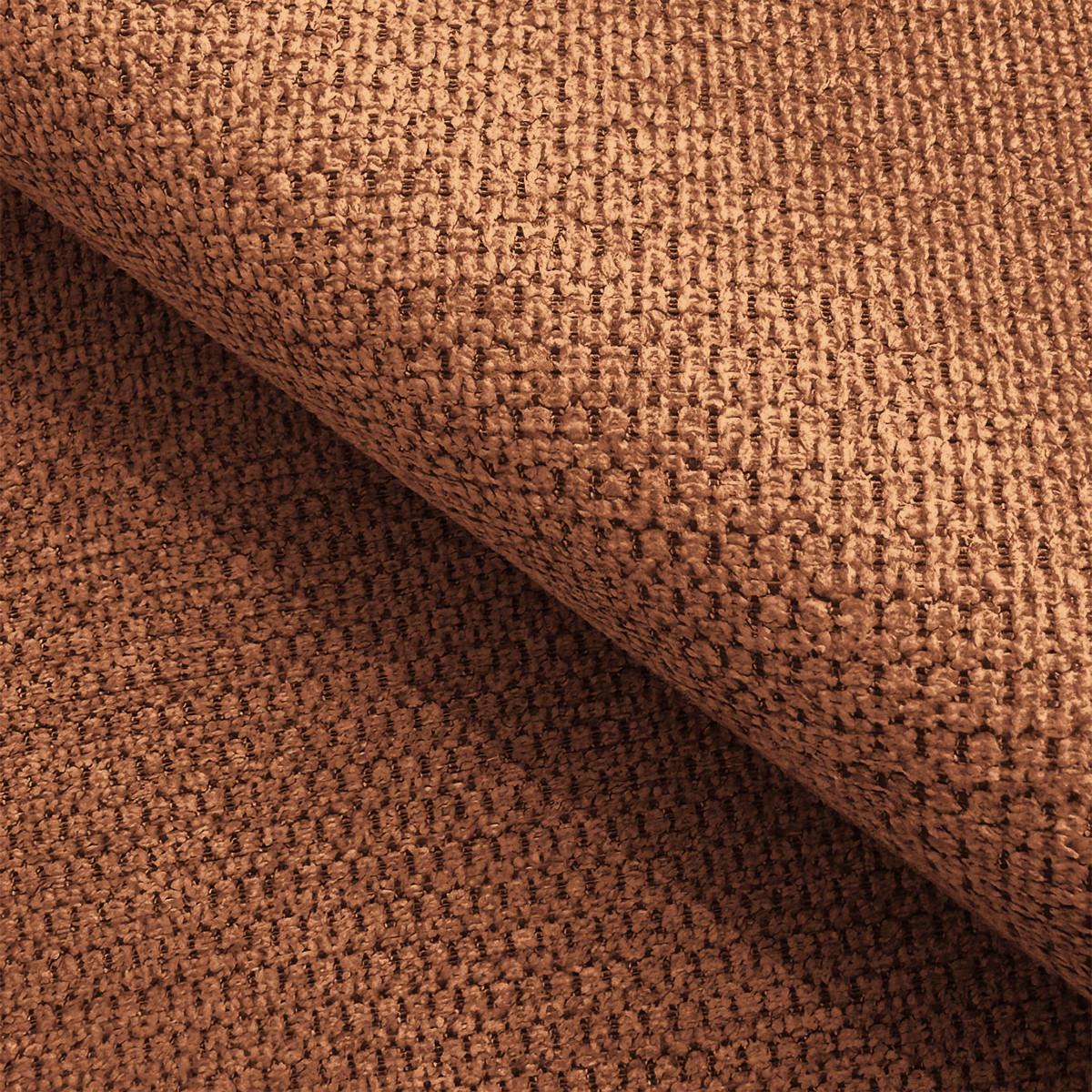 ECKSOFA SETIA Orange Strukturstoff mit Schlaffunktion - Orange, Holz (304/165cm) - MASSENO