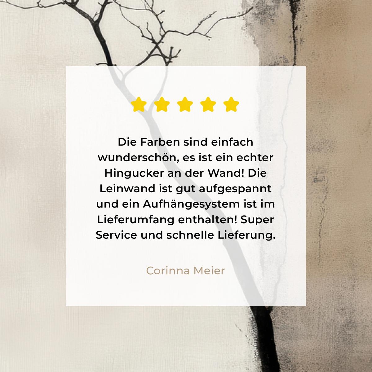 LEINWANDBILD Wabi sabi - Pflanze - Beige Wanddeko 90x60 cm - Taupe, Textil (90/60cm) - MuchoWow