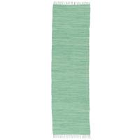 BAUMWOLLE NATUR TEPPICH LÄUFER JOLLY COTTON - Mintgrün, Textil (90/160cm) - Pergamon
