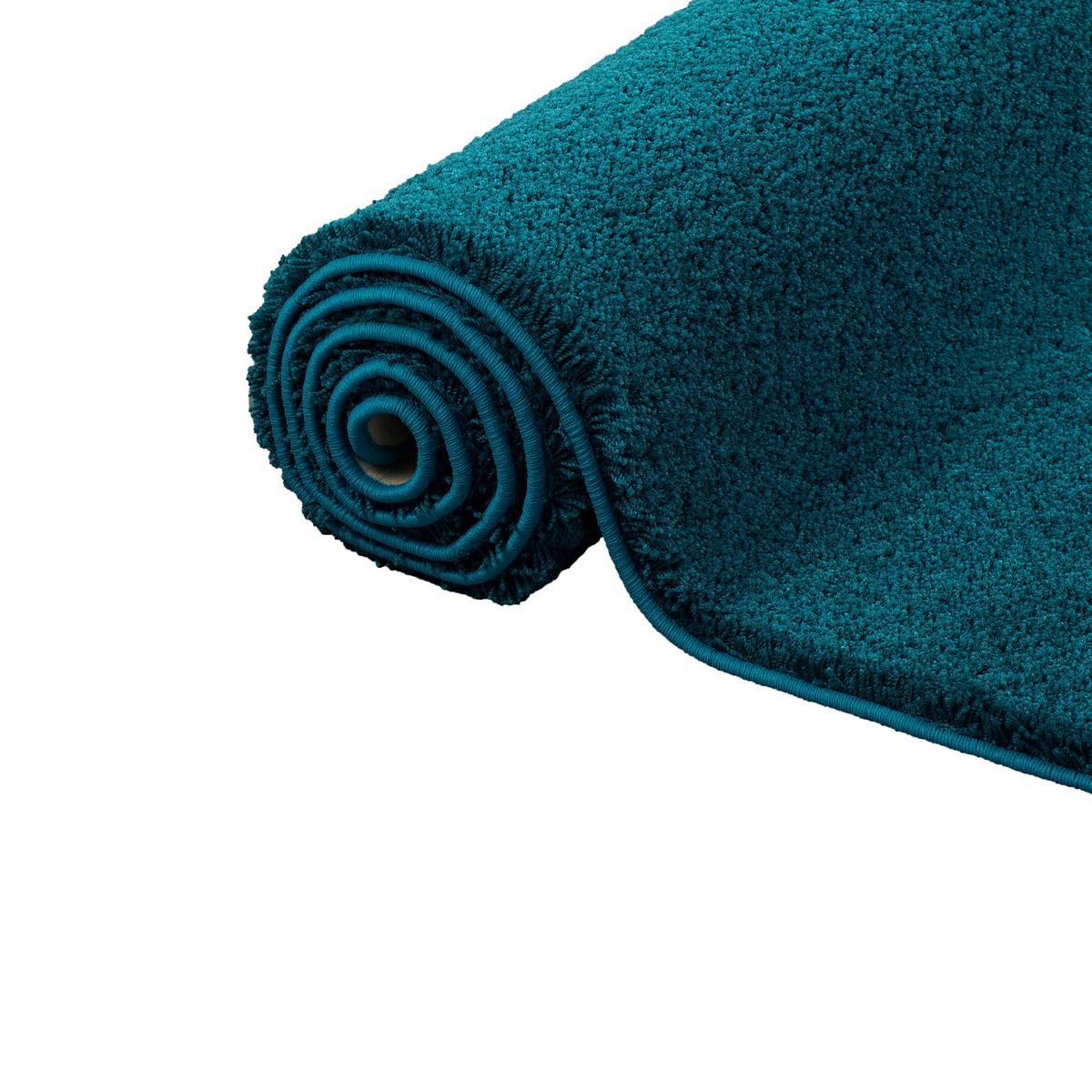 HOCHFLOR SHAGGY TEPPICH PALACE - Petrol, Textil (140/200cm) - Snapstyle