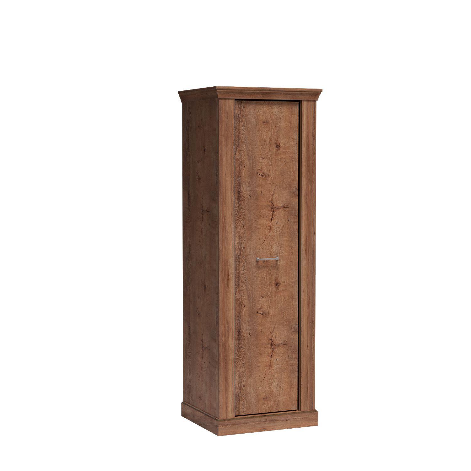 DREHTÜRENSCHRANK DESIO 67/198/58 cm 1-türig Braun - Braun, Holzwerkstoff (67/198/58cm) - MASSENO