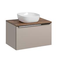 WASCHTISCH 80cm Éros Taupe - Taupe, Holzwerkstoff (80/48/46cm) - Petits-meubles