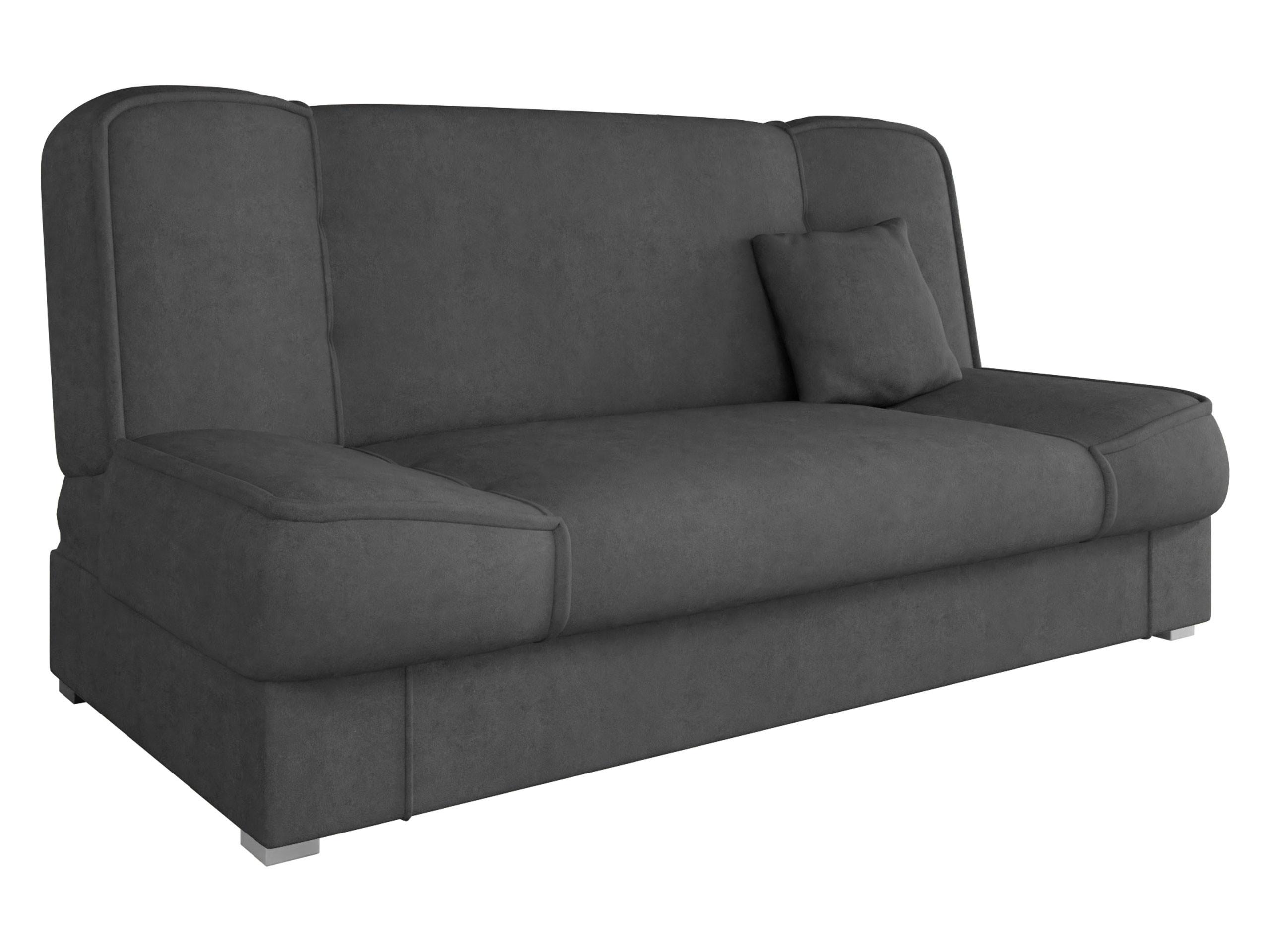 SCHLAFSOFA Gabi - Greige/Silberfarben, Holz/Kunststoff (175/80/80cm) - MIRJAN24