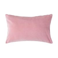KISSENHÜLLE Baumwollsamt rosa 30/50 cm - Rosa, Textil (30/50cm) - Homescapes