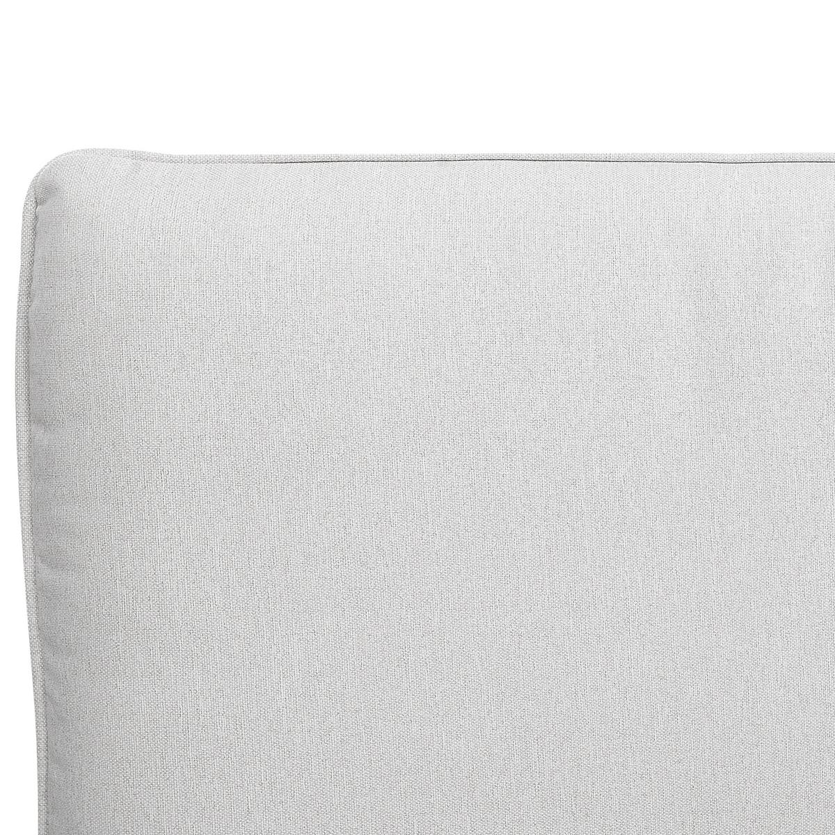 POLSTERBETT mit Lattenrost 180x200 cm Grau Corio - Hellgrau, Textil (180/200cm) - Beliani