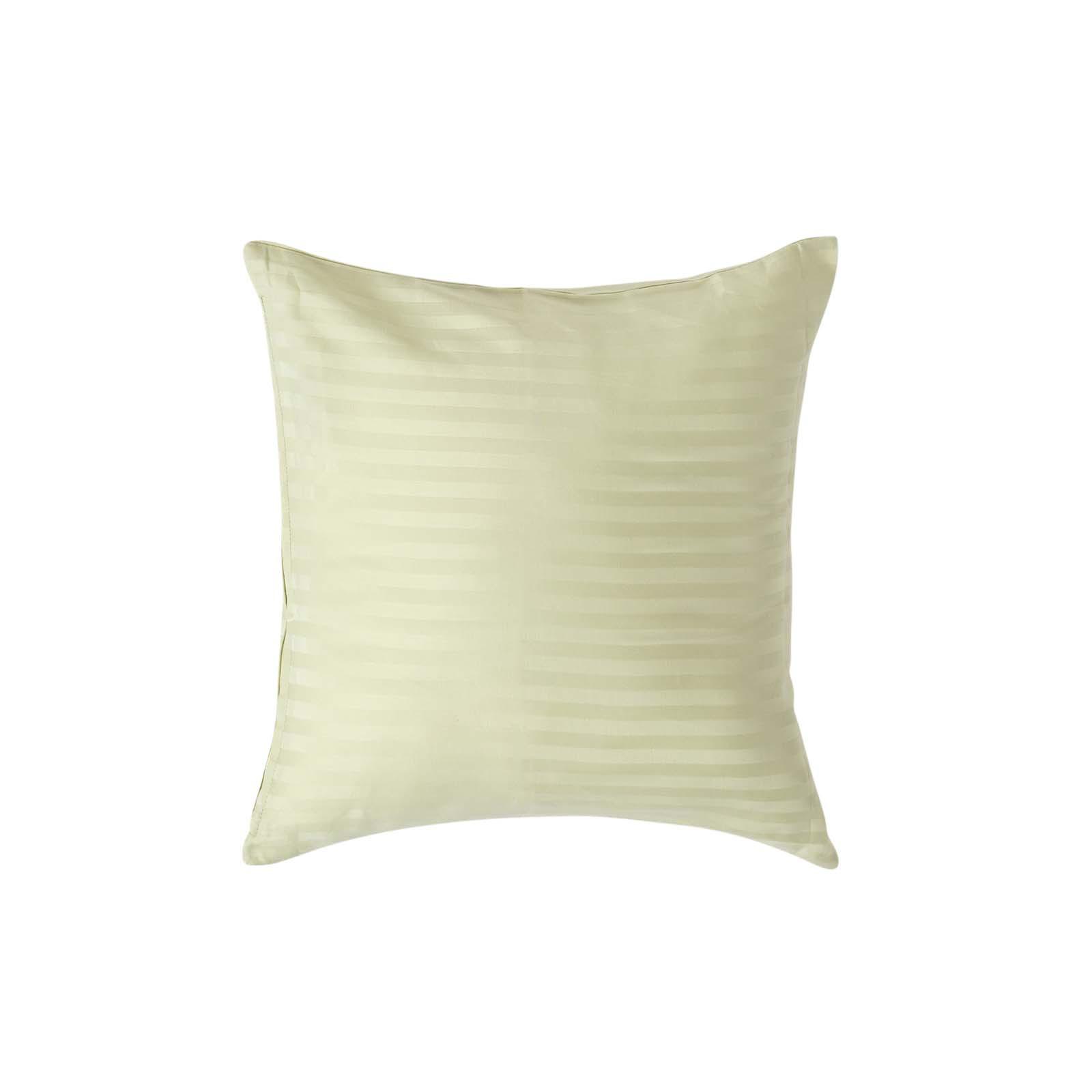 KISSENBEZUG Damast, Ägyptische Baumwolle, Fadendichte 330 - Grün, Textil (40/40cm) - Homescapes