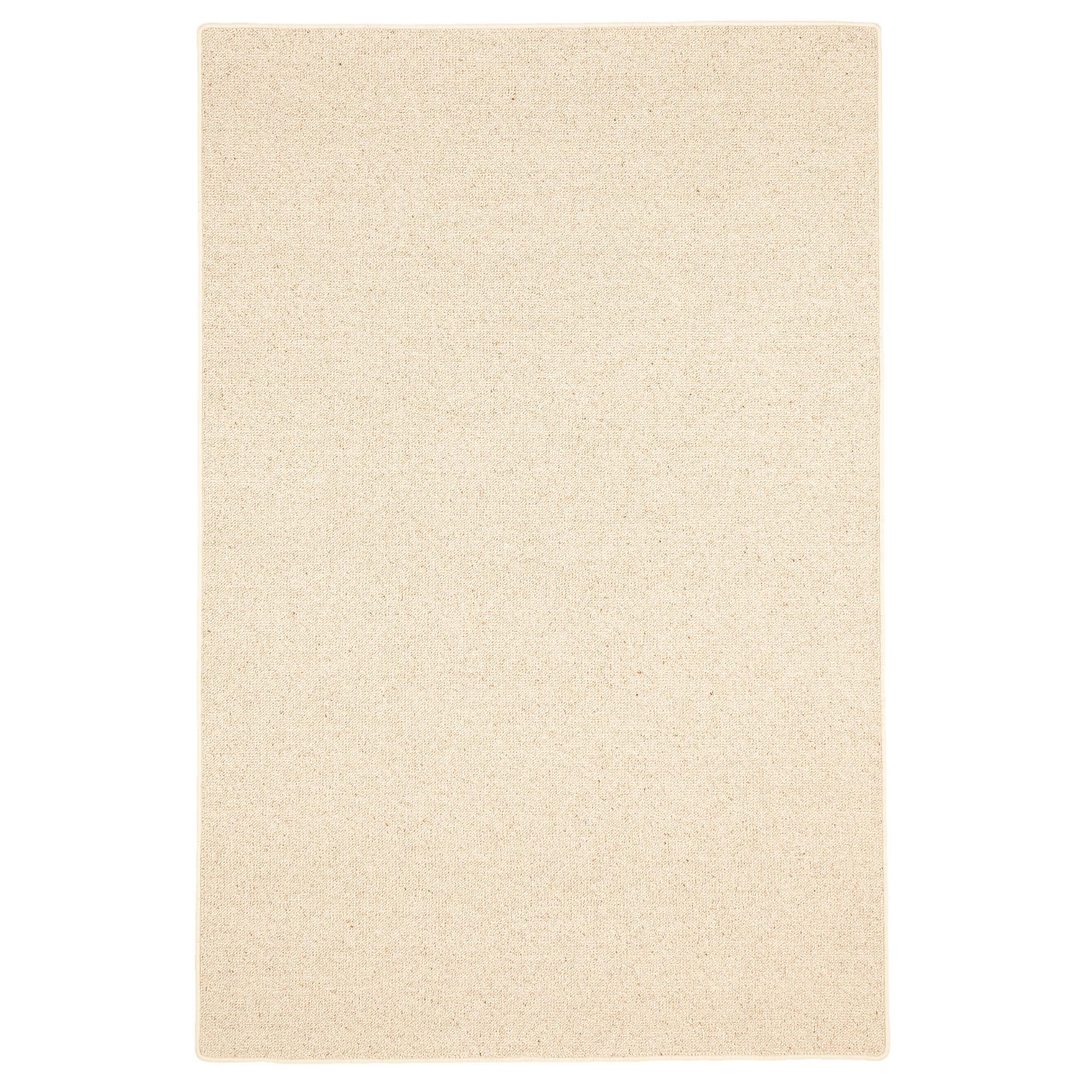 NATUR TEPPICH WOLLE BERBER - Beige, Textil (133/133cm) - Snapstyle