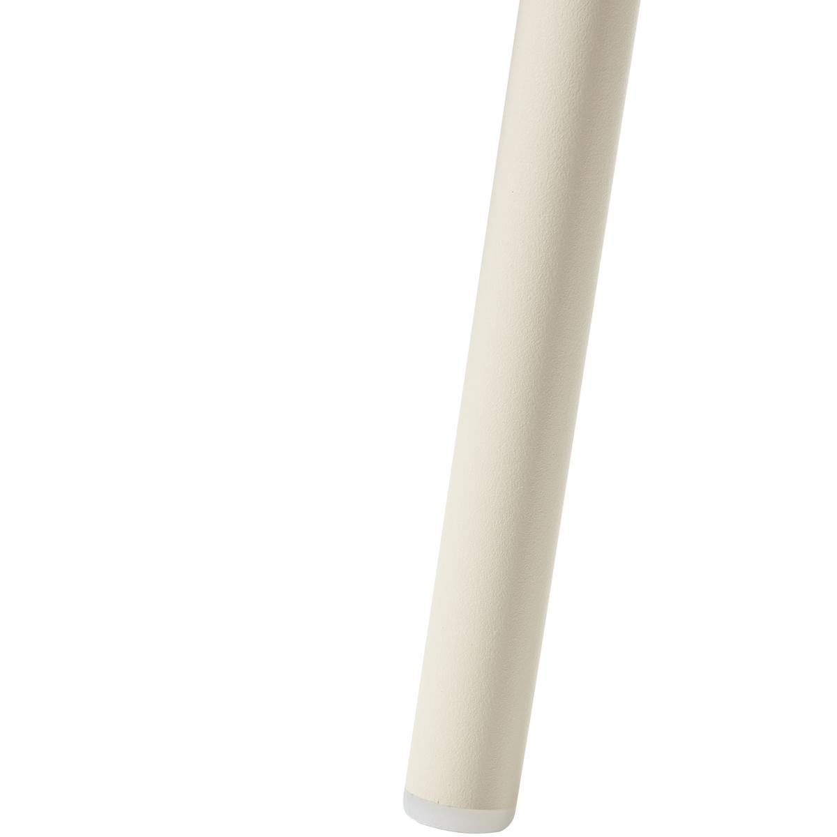 KONFERENZSTUHL 2er-Set Hellbeige Dorr - Beige, Kunststoff (50/85/54cm) - Beliani
