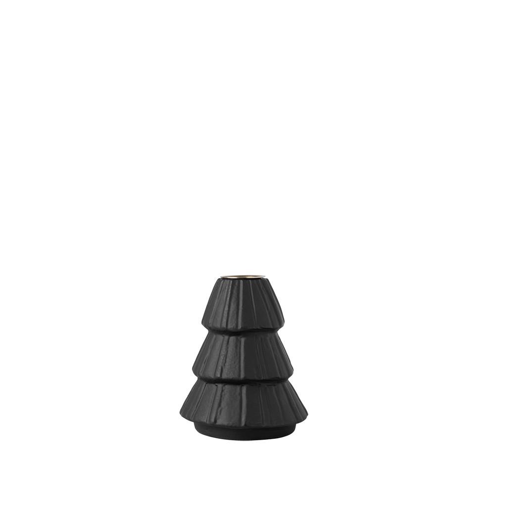 KERZENSTÄNDER "BAUM" Christmas Chic schwarz 10,7 cm - Schwarz, Metall (8/10.7/8cm) - Villeroy & Boch