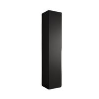 DREHTÜRENSCHRANK 236.7/50/47 1-türig - Schwarz, Holz/Metall (50/236.7/47cm) - MÖBEL KRYSPOL