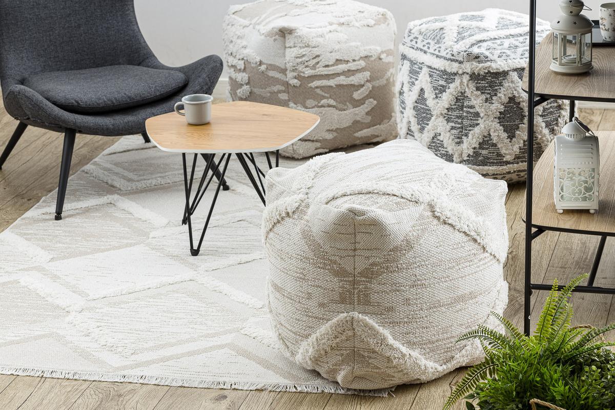 TEPPICH Moroc 155/220 cm - Beige, Textil (155/220cm) - rugsX