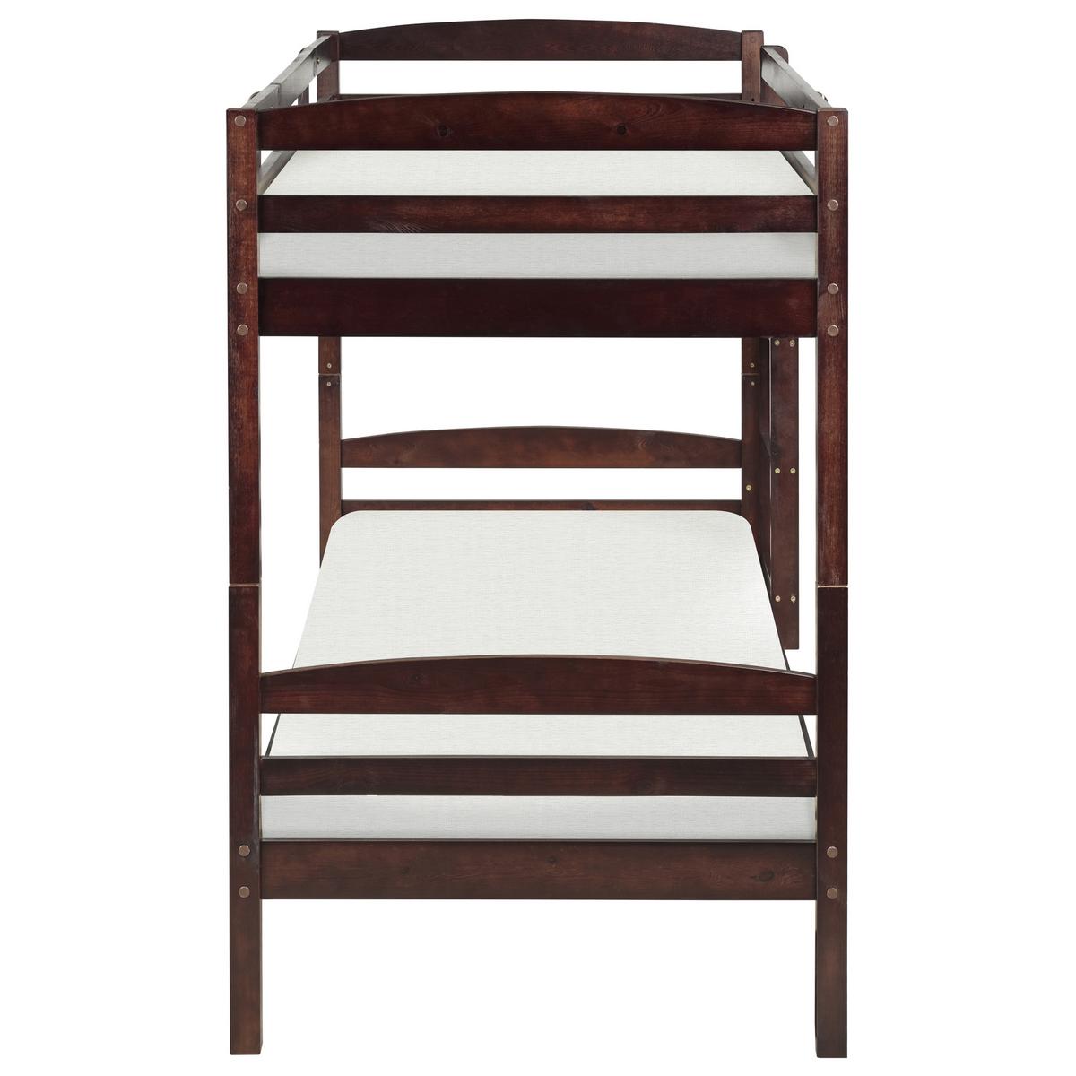 HOCHBETT 90x200 cm Dunkler Holzfarbton Regat - Dunkelbraun, Holz (90/200cm) - Beliani