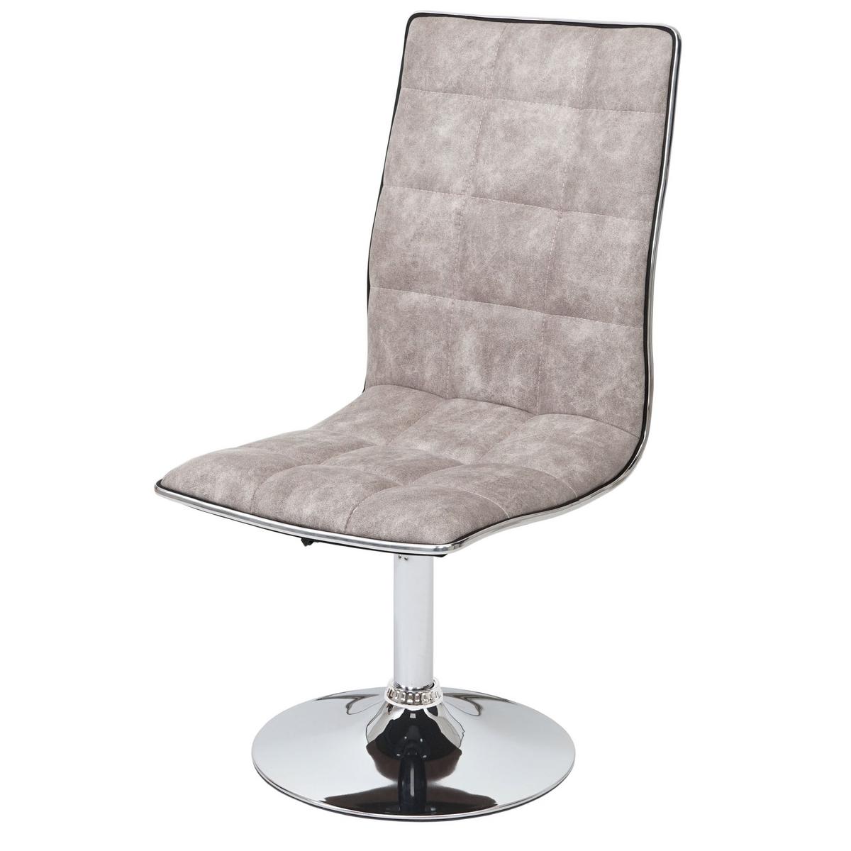 ESSZIMMERSTUHL Schiefergrau 2er-Set - Anthrazit/Hellgrau, Textil (43/103/54cm) - MCW