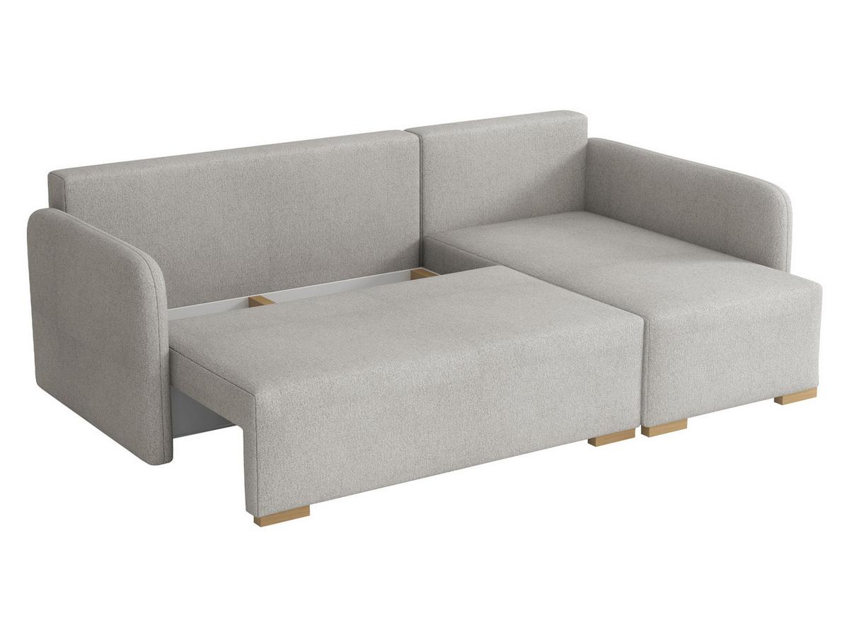 ECKSOFA Como L - Naturfarben, Holz/Textil (220/140cm) - MIRJAN24