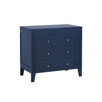 KINDERKOMMODE Blau - Blau, Holzwerkstoff (100/92/55cm) - Petits-meubles