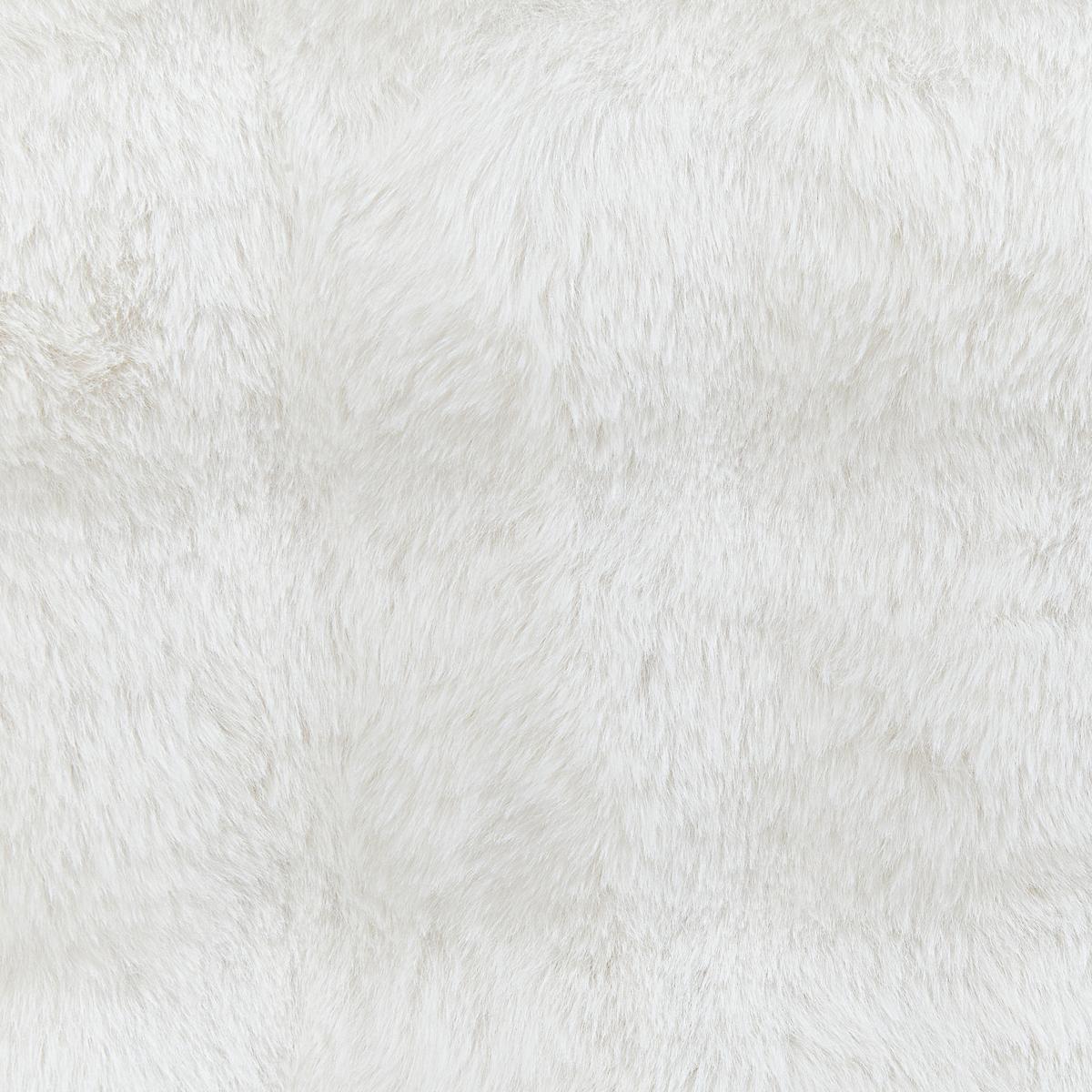 KUSCHELDECKE Webpelz 200/220 cm Weiß Salka - Weiß, Kunststoff (200/220cm) - Beliani
