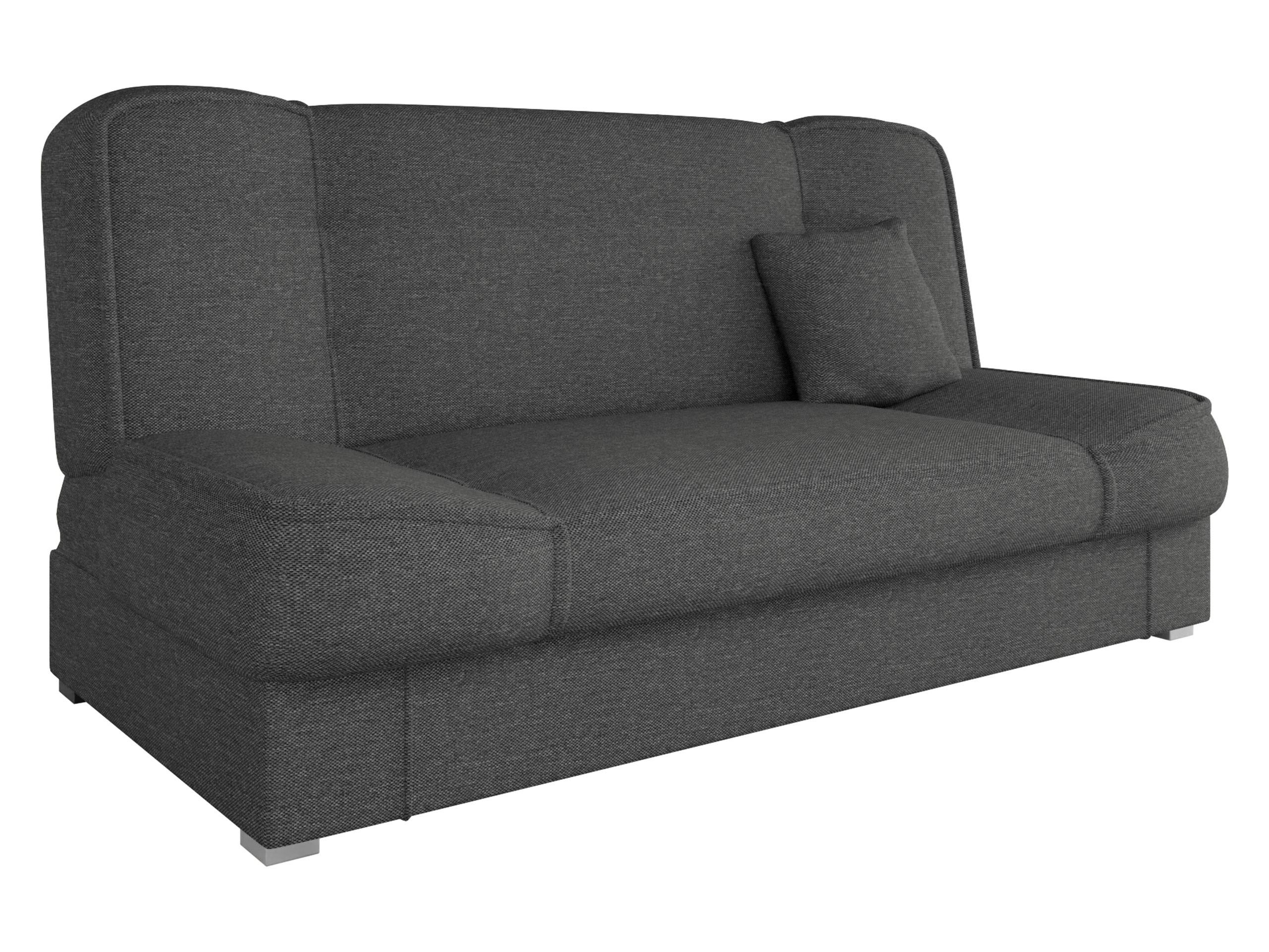 SCHLAFSOFA Gabi - Silberfarben/Grau, Holz/Kunststoff (175/80/80cm) - MIRJAN24