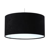 HÄNGELEUCHTE Schwarz 60/30 cm - Schwarz/Weiß, Kunststoff (60/1.1/30cm) - ONZENO
