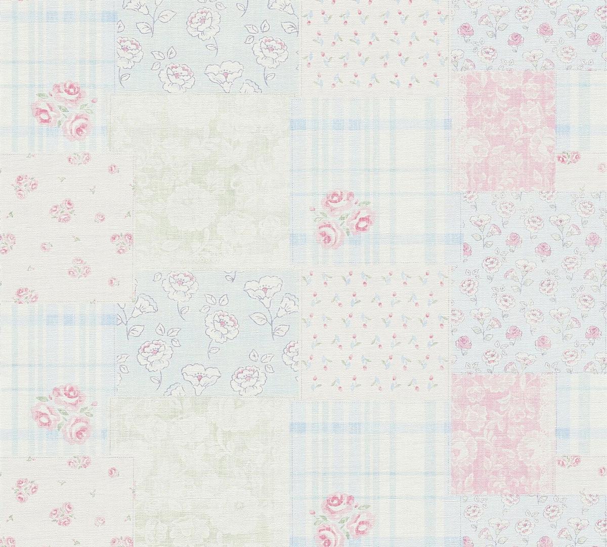 VLIESTAPETE Blau 53/1005 cm - Pink, Kunststoff/Textil (53/1cm) - KUNSTLOFT
