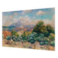 FOTOTAPETE 312x219 cm - Berglandschaft - Grün, Textil (312/219cm) - Wallfluent