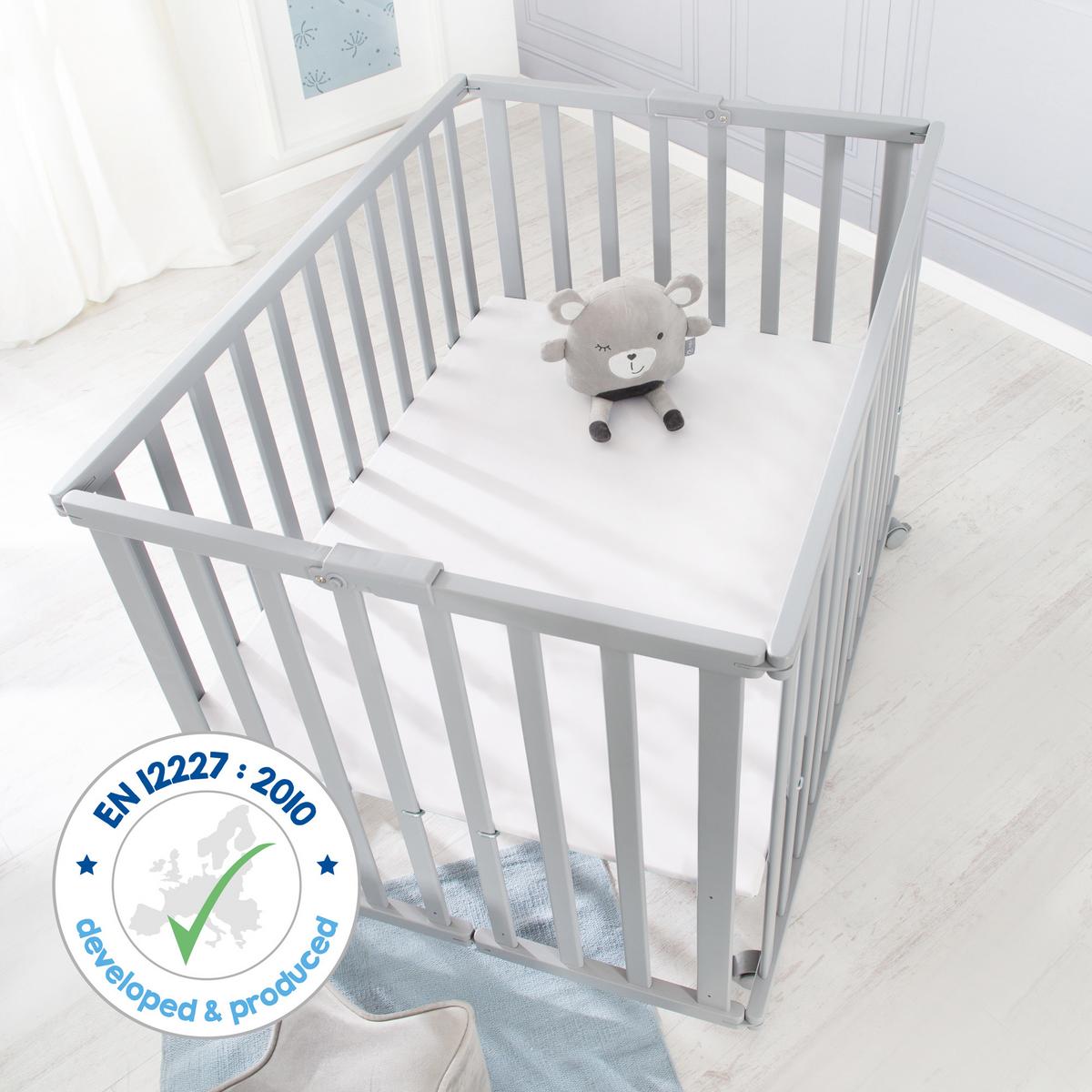 LAUFGITTER KLAPPBAR taupe - Taupe, Holzwerkstoff (74/72.5/100cm) - Roba