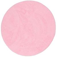 HOCHFLOR SHAGGY TEPPICH FLUFFY RUND - Rosa, Textil (160/160cm) - Pergamon