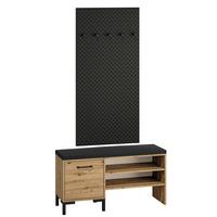 EINGANGSMÖBEL Liora Holz - Braun, Holzwerkstoff (105/54/34cm) - Petits-meubles