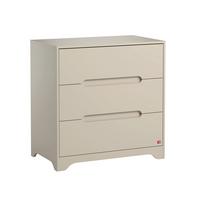WICKELKOMMODE Ova Beige - Beige, Holzwerkstoff (88.5/89.5/52cm) - Petits-meubles