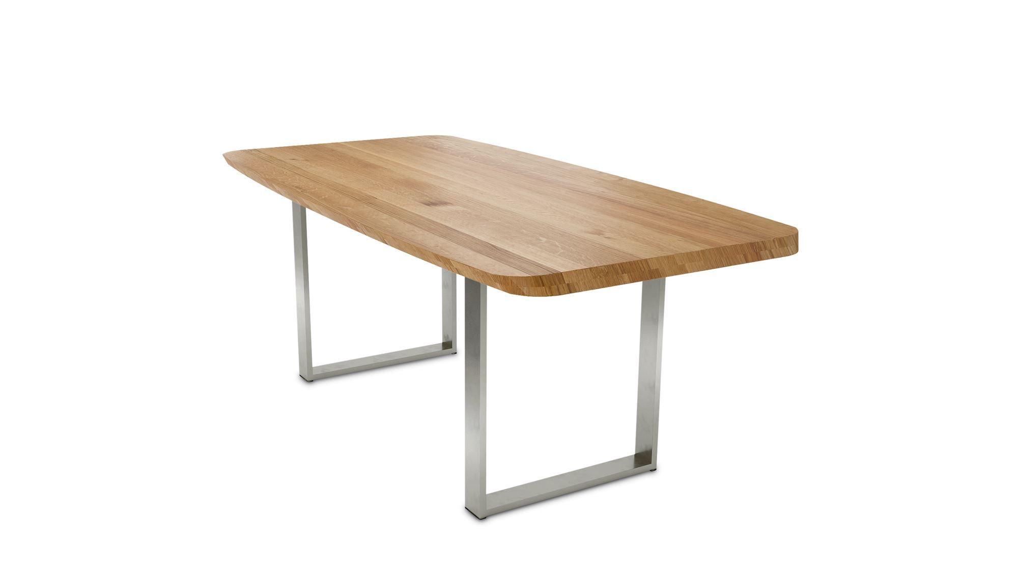 MASSIVHOLZTISCH Danette 5 180x74x90 Esszimmertisch Wildeiche geölt - Wildeiche, Holz (180/74/90cm) - 58aufmkessel