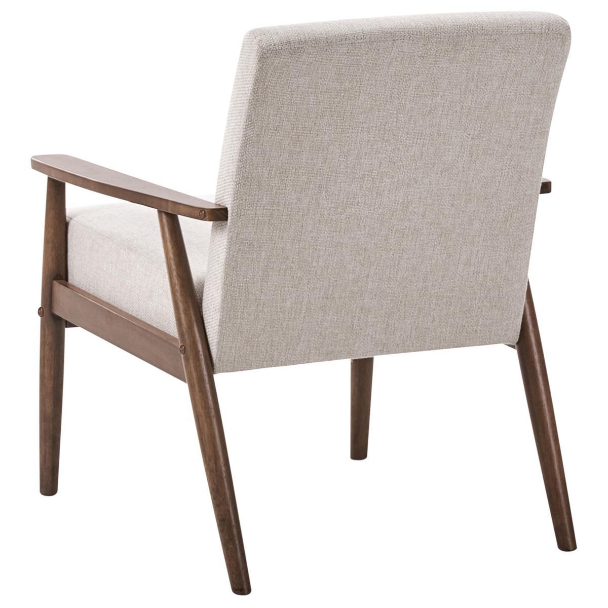 SOFA-SET 6-Sitzer Stoff Dunkelbraun/Beige Esrum - Beige/Braun, Textil (151/79/72cm) - Beliani