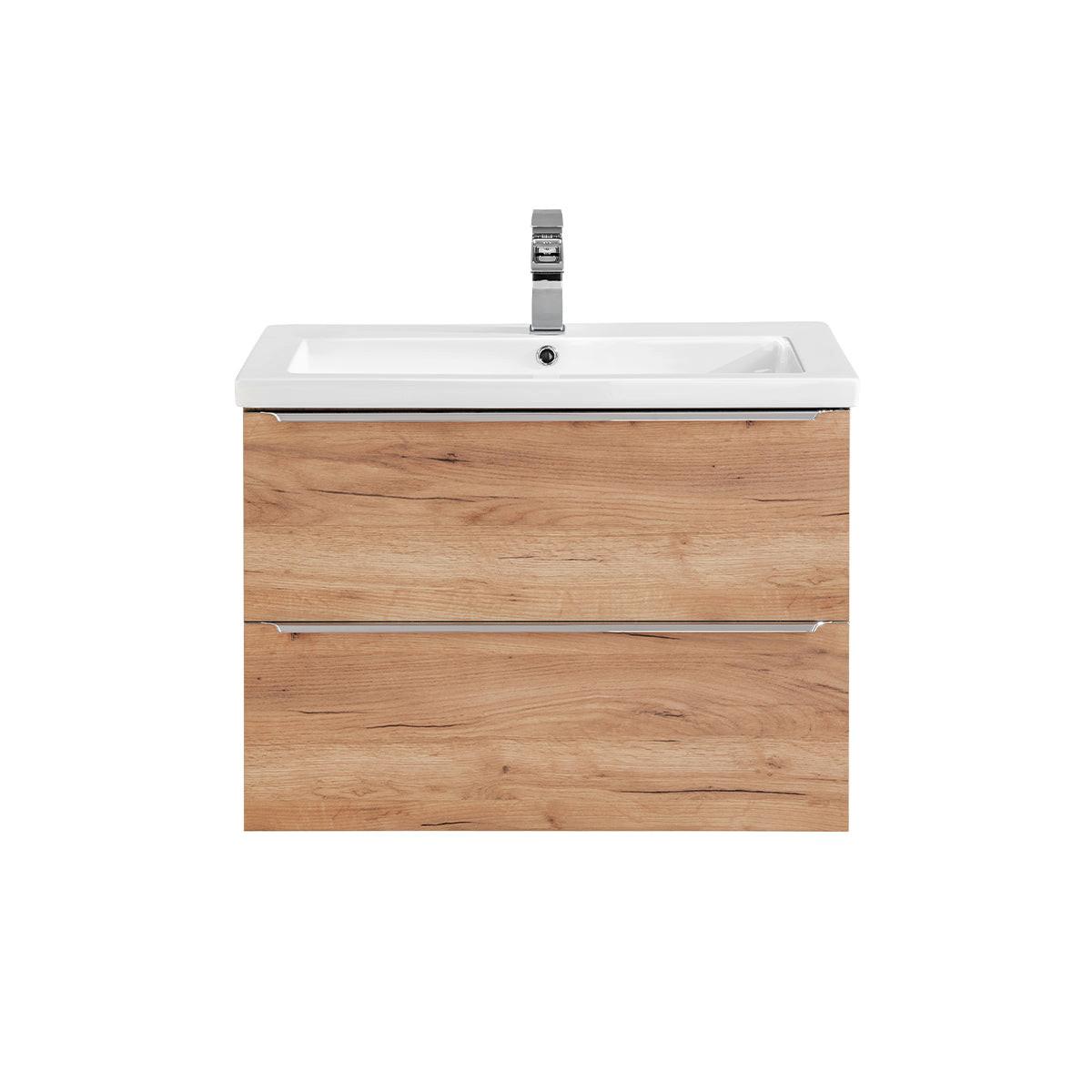 WASCHTISCH 80cm April Holz - Braun, Holzwerkstoff (80/57/46cm) - Petits-meubles