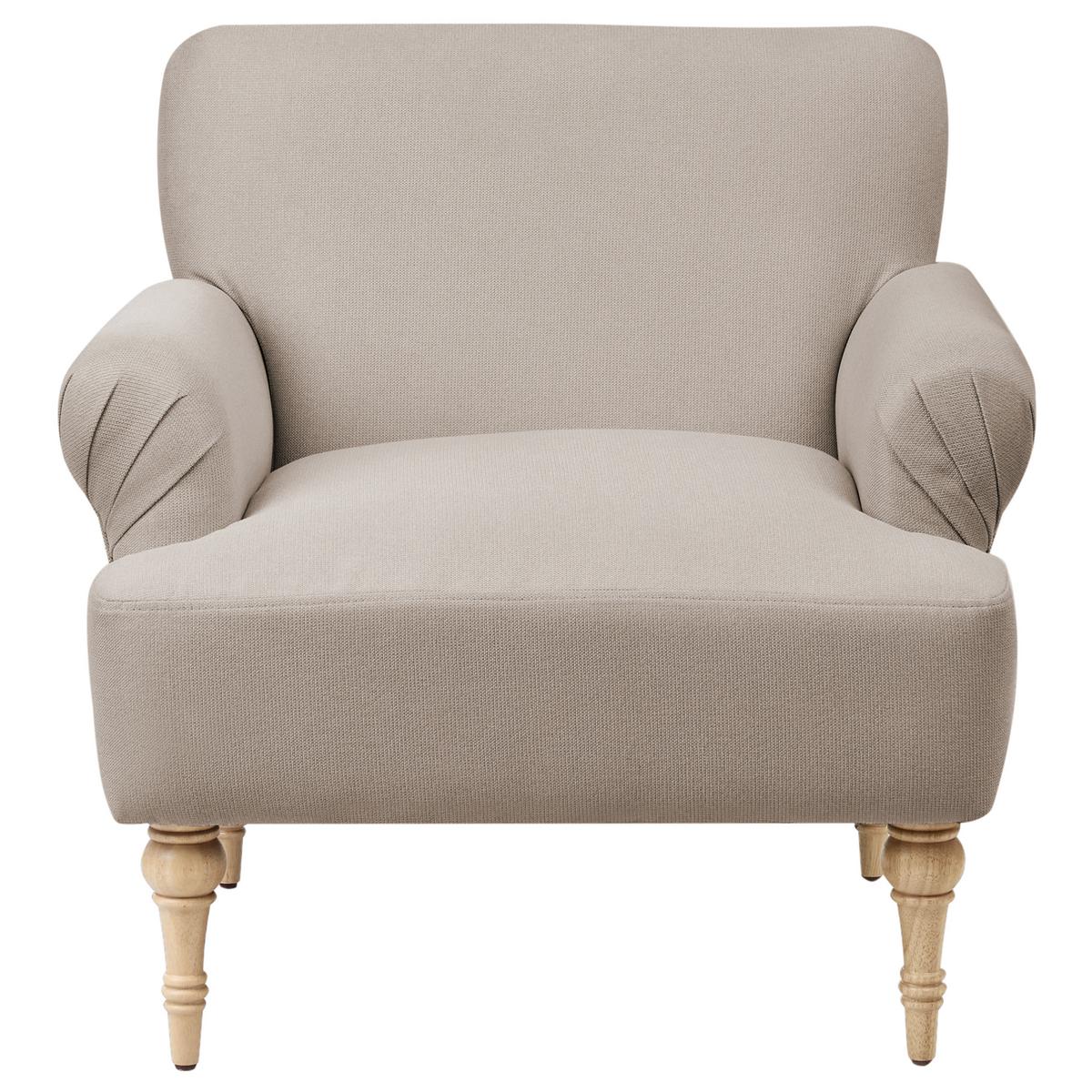 SESSEL Stoff Taupe Fredros - Taupe, Textil (71/82/75cm) - Beliani