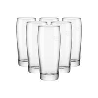 WILLI BECHER GEEICHT Willy transparent 0,25 l 6er Set - Transparent, Glas (0.25L) - Van Well