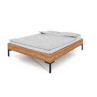 BETTGESTELL LEON 80x200 Wildeiche - Wildeiche, Holz (80/200cm) - byoak