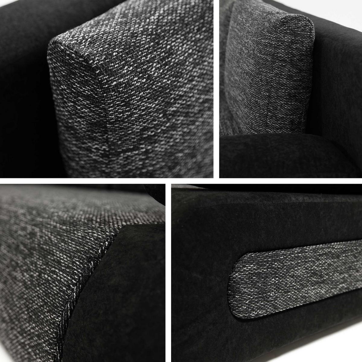 SCHLAFSOFA Emma Cord - Hellgrün, Holz/Kunststoff (200/77/92cm) - MIRJAN24