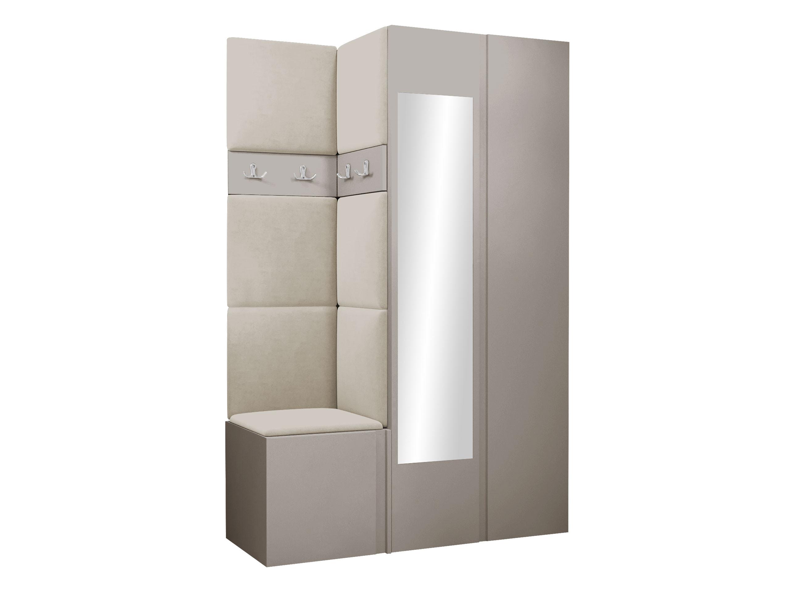 GARDEROBEN-SET Orion XXVI - Kaschmir/Beige, Holzwerkstoff/Kunststoff (116/186/46cm) - MIRJAN24