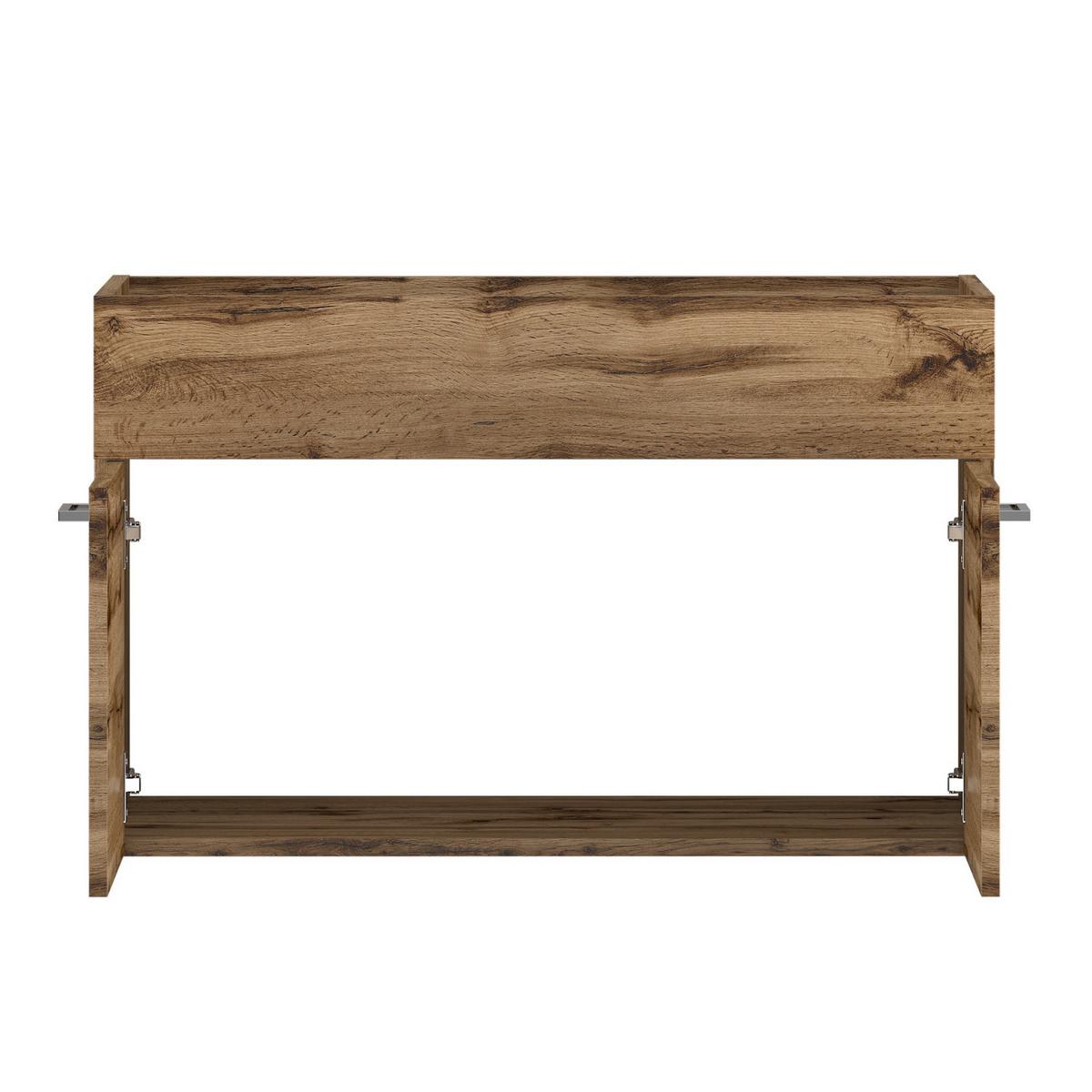 WASCHBECKENUNTERSCHRANK Colorado 2 Schubladen Eiche - 80 x 46 x 52 cm - Eichefarben, Holz (80/52/46cm) - Badplaats