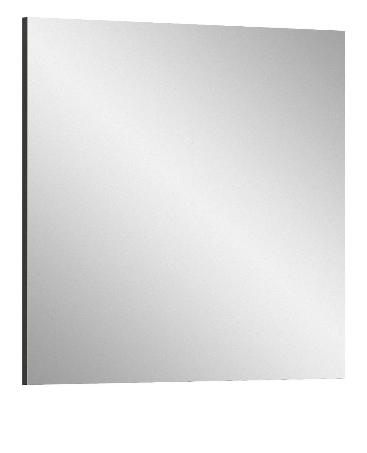 GARDEROBENSPIEGEL grau hängend, Wandspiegel 80 cm - Grau, Holzwerkstoff (80/73/2cm) - Inn.Furn