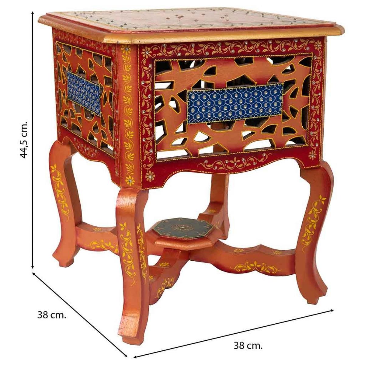 NACHTTISCH aus Holz, braun, 38x45cm - Braun, Holz (38/44.5/38cm) - Wanderlust