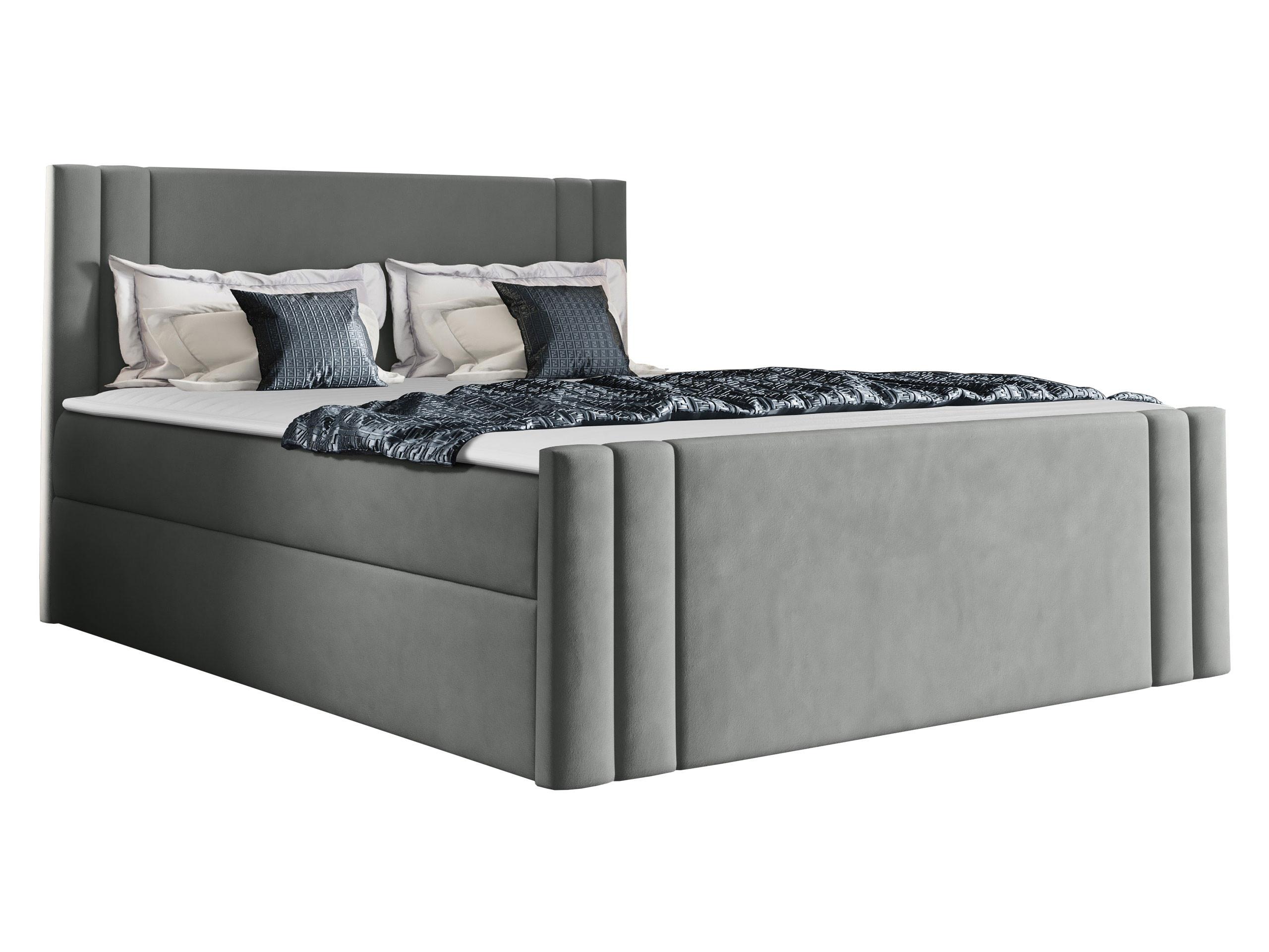 BOXBETT Carmen - H3 - Grau, Holz (120/200cm) - MIRJAN24