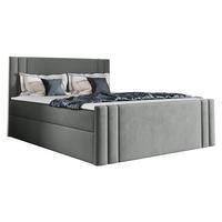 BOXBETT Carmen - H3 - Grau, Holz (160/200cm) - MIRJAN24