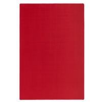 BASIC VELOURS TEPPICH CARLA - Weinrot, Textil (80/160cm) - Snapstyle
