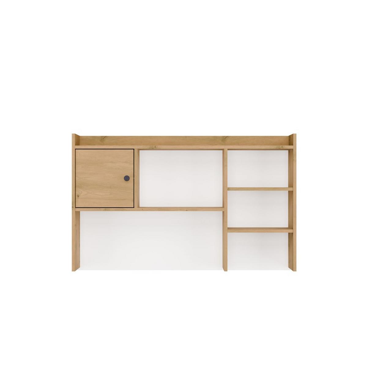 REGAL-SCHREIBTISCH Artisan Eiche 114/70/18 - Eiche Artisan, Holzwerkstoff (90/50/70cm) - RAUMHIRSCH FURNITURE