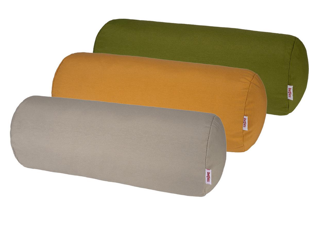 NACKENROLLENHÜLLE Wunschton moosbild-grün 15/40 cm - Grün, Textil (15/40cm) - beties Heimtextil